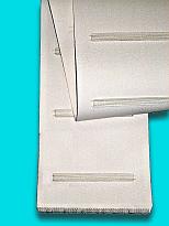 Bande transporteuse adaptable PUMA Longueur développée 1780 * largeur 300 mm Agrafée + 10 barrettes au pas 178 mm